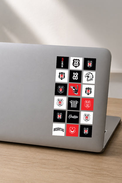Beşiktaş Sticker Seti Icon - Lisanslı Orijinal