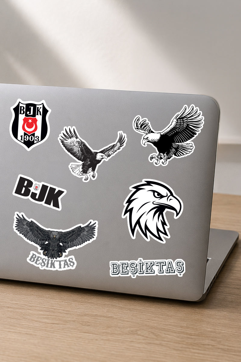 Beşiktaş Sticker Seti Kartal - Lisanslı Orijinal