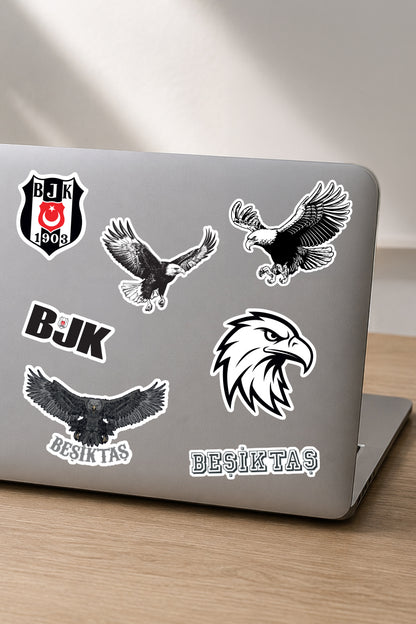 Beşiktaş Sticker Seti Kartal - Lisanslı Orijinal
