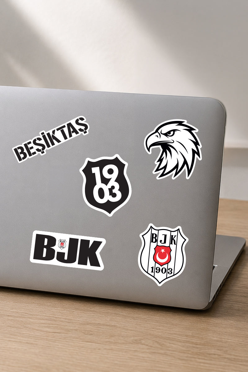 Beşiktaş Sticker Seti Kolej - Lisanslı Orijinal