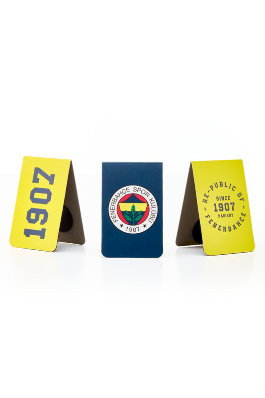 Fenerbahçe 1907 3'lü Mıknatıslı Kitap Ayracı Seti