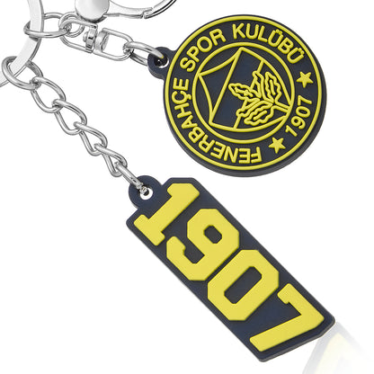 Fenerbahçe 1907 Charm Arma Silikon Anahtarlık