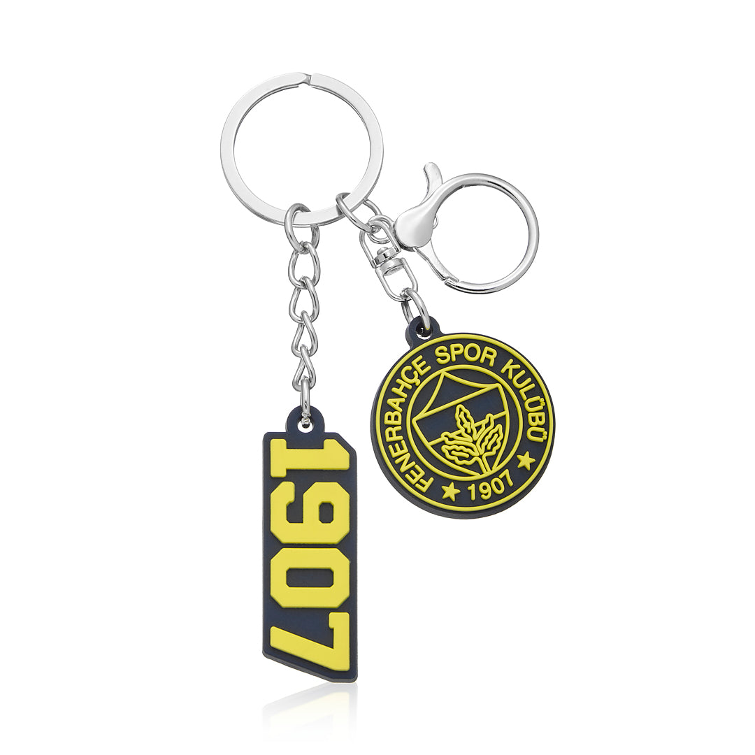 Fenerbahçe 1907 Charm Arma Silikon Anahtarlık
