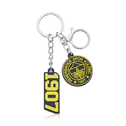 Fenerbahçe 1907 Charm Arma Silikon Anahtarlık