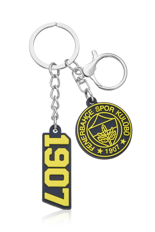 Fenerbahçe 1907 Charm Arma Silikon Anahtarlık