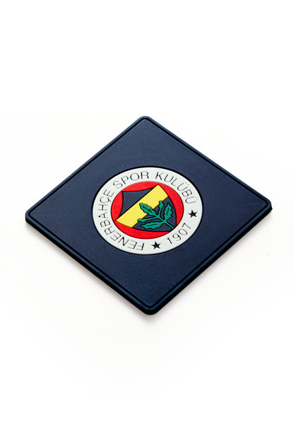 Fenerbahçe Arma Silikon Bardak Altlığı