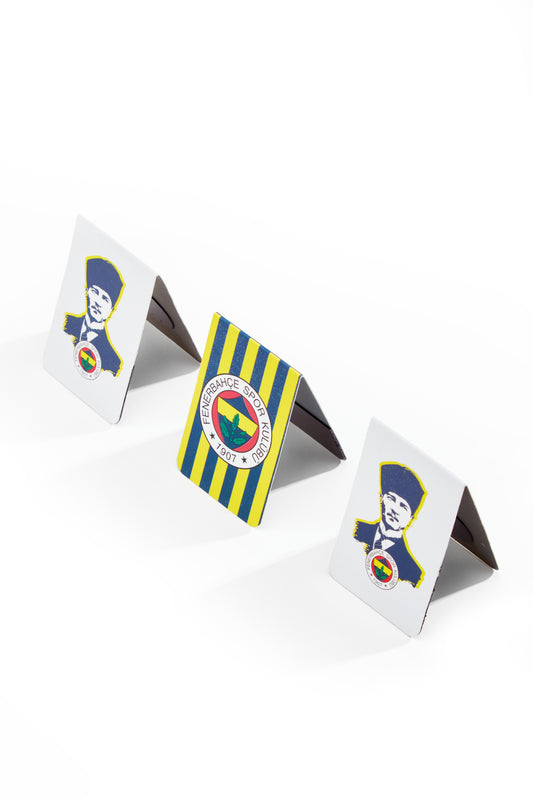 Fenerbahçe Atatürk 3'lü Mıknatıslı Kitap Ayracı Seti