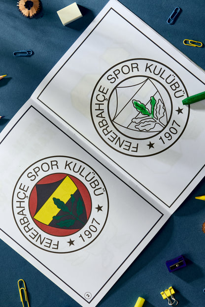 Fenerbahçe Boyama Kitabı Küçük Kanarya 2-5 Yaş - Lisanslı Orijinal