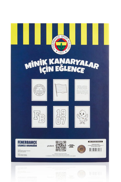 Fenerbahçe Boyama Kitabı Küçük Kanarya 2-5 Yaş - Lisanslı Orijinal