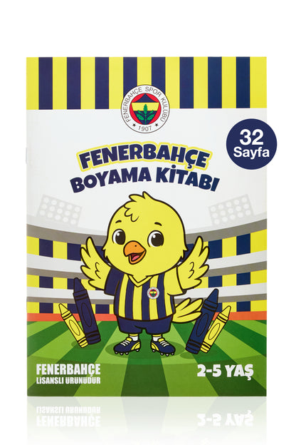 Fenerbahçe Boyama Kitabı Küçük Kanarya 2-5 Yaş - Lisanslı Orijinal