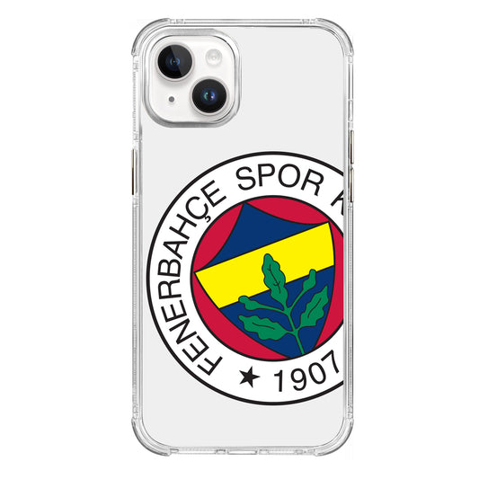 Fenerbahçe Büyük Logo Şeffaf iPhone 13 Telefon Kılıfı