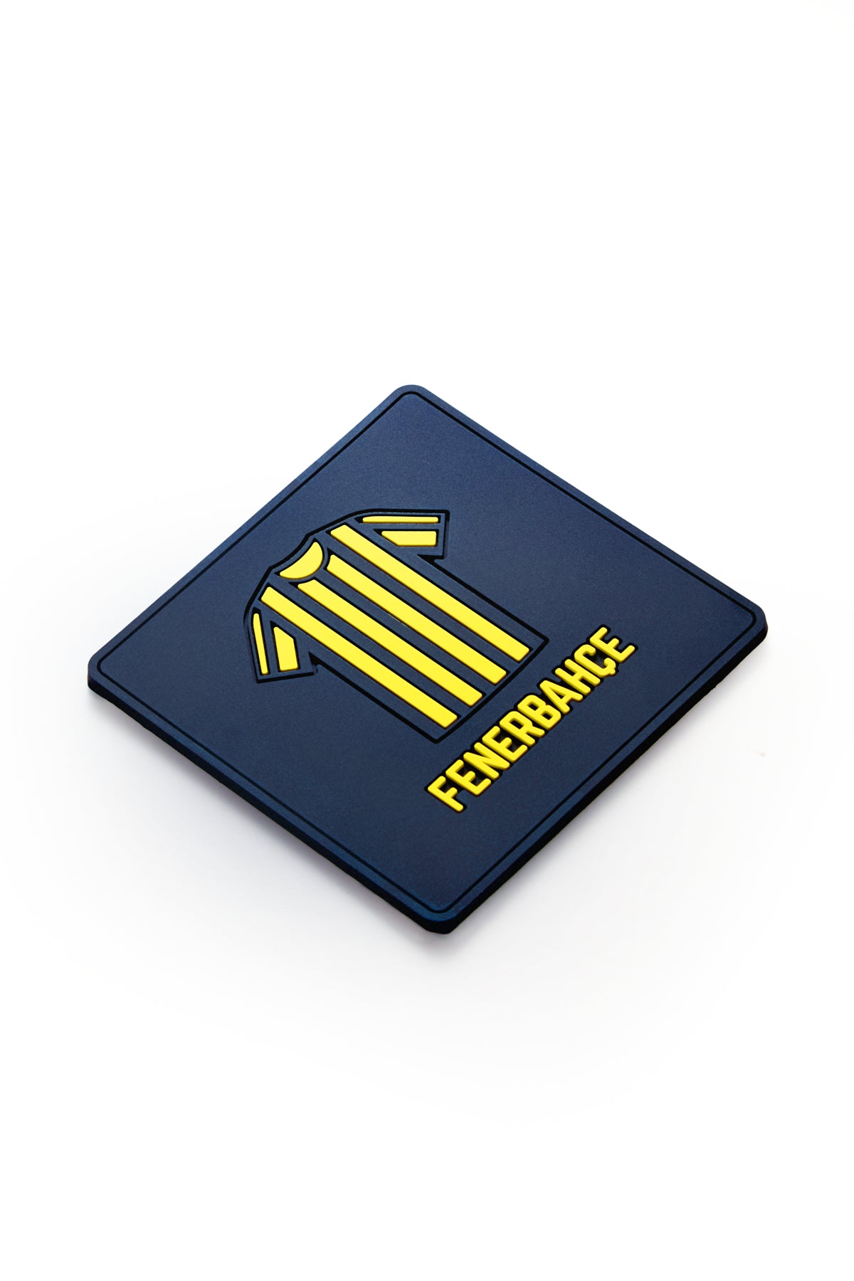 Fenerbahçe Çubuklu Forma Silikon Bardak Altlığı