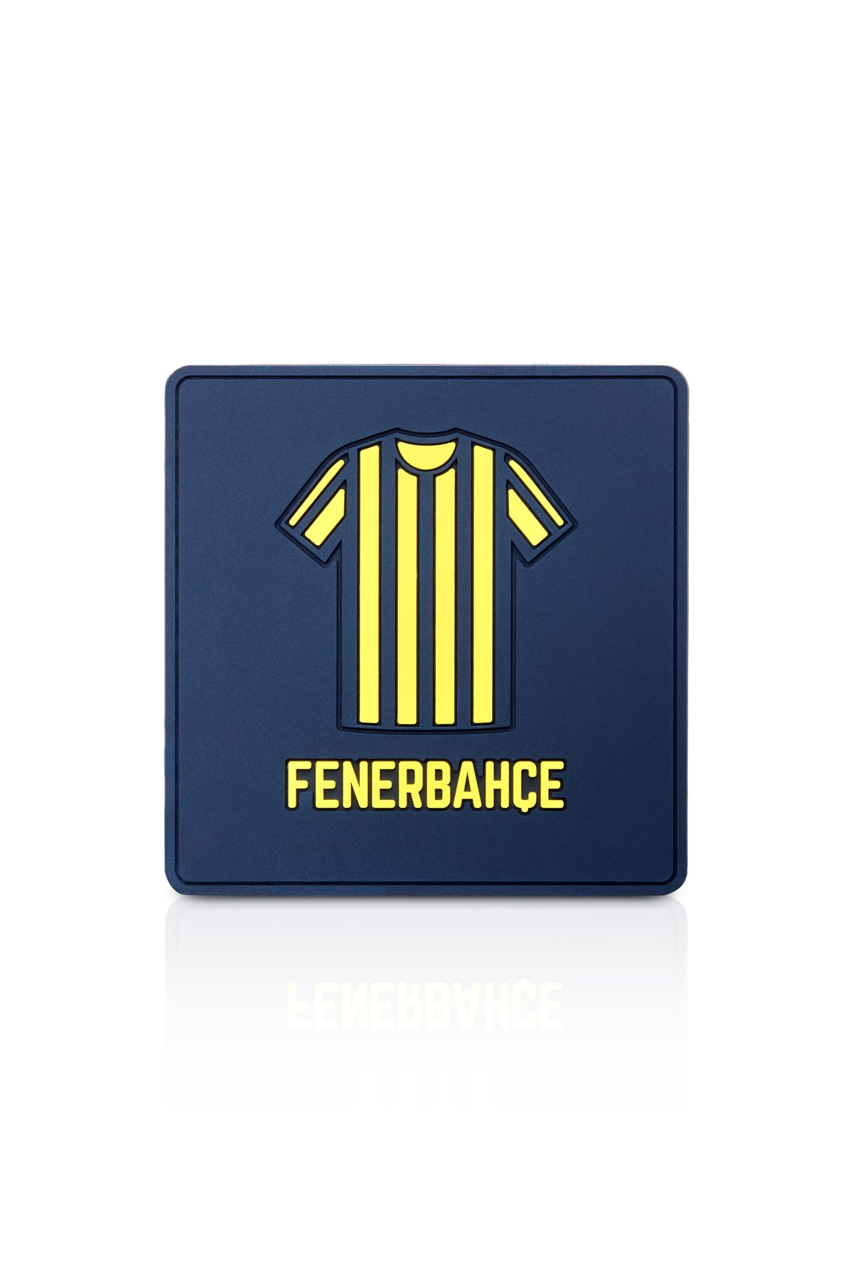 Fenerbahçe Çubuklu Forma Silikon Bardak Altlığı 2'li Set