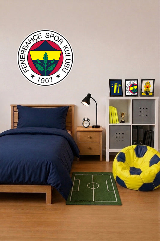 Fenerbahçe Duvar Sticker Arma - Lisanslı Orijinal