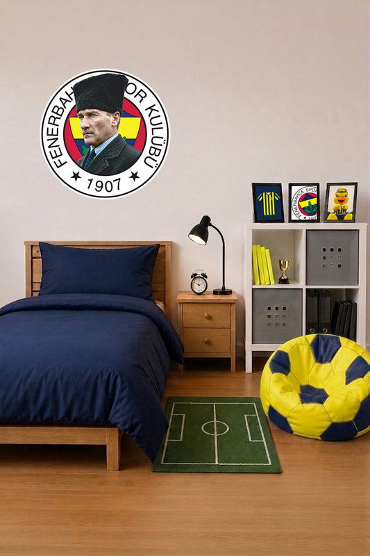 Fenerbahçe Duvar Sticker Atatürk - Lisanslı Orijinal