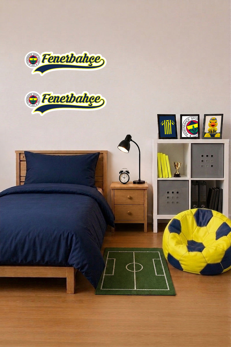 Fenerbahçe Duvar Sticker El Yazı - Lisanslı Orijinal
