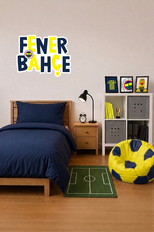 Fenerbahçe Duvar Sticker Logo - Lisanslı Orijinal