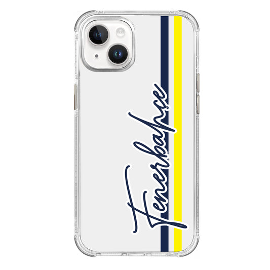 Fenerbahçe El Yazı Şeffaf iPhone 13 Telefon Kılıfı