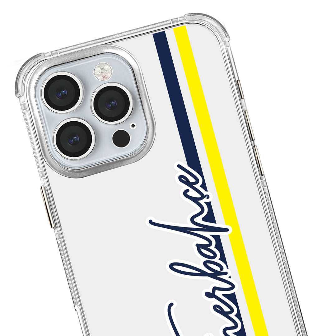 Fenerbahçe El Yazı Şeffaf iPhone 16 Pro Max Telefon Kılıfı