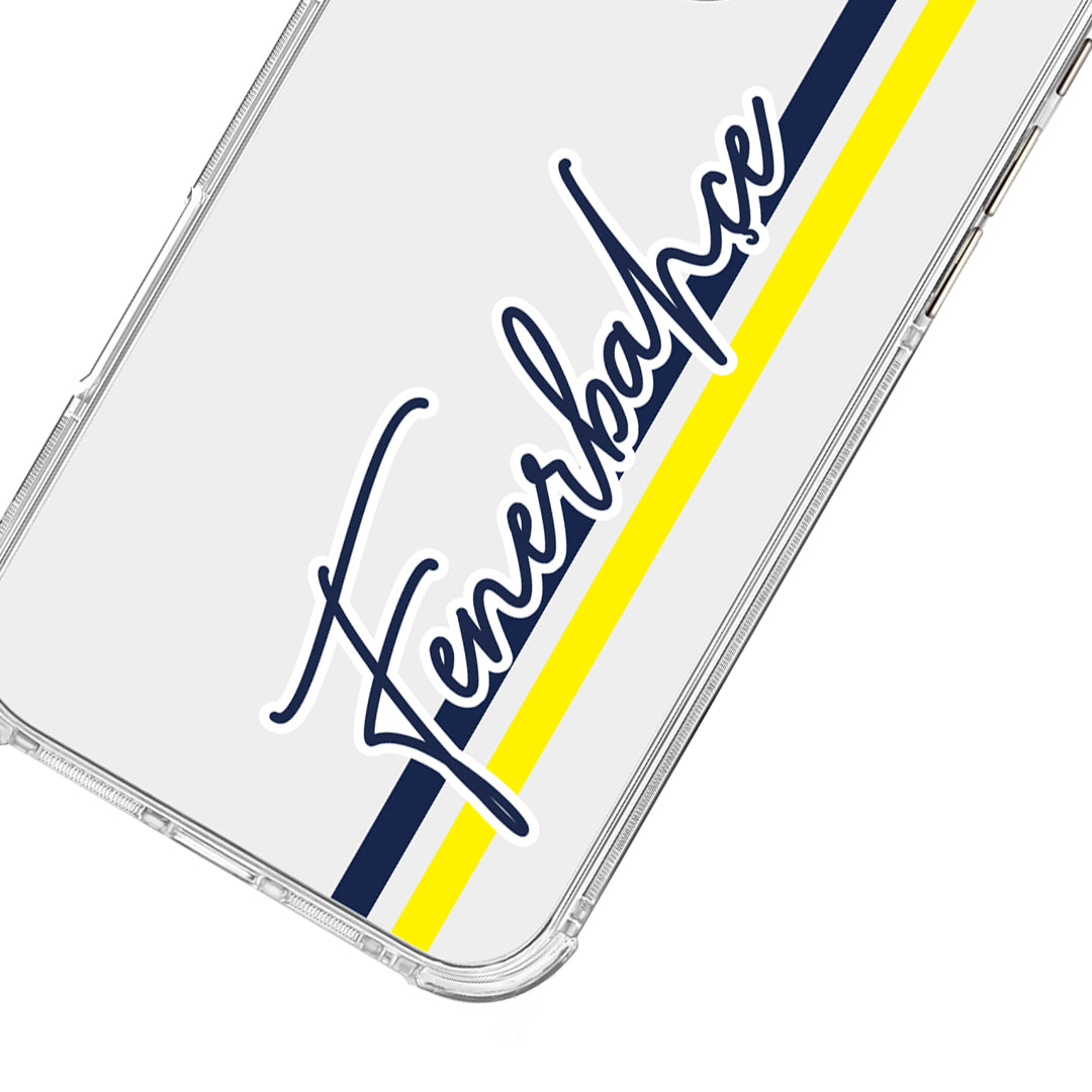 Fenerbahçe El Yazı Şeffaf iPhone 16 Pro Max Telefon Kılıfı