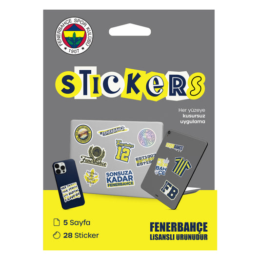 Fenerbahçe Gri Sticker Paketi