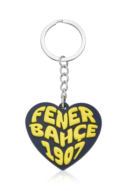 Fenerbahçe Kalp Silikon Anahtarlık