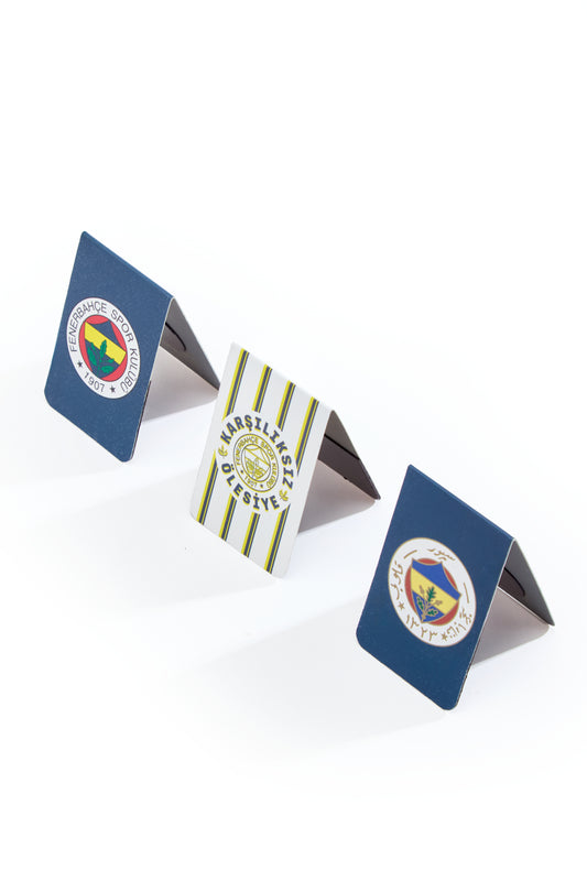 Fenerbahçe Karşılıksız Ölesiye 3'lü Mıknatıslı Kitap Ayracı Seti