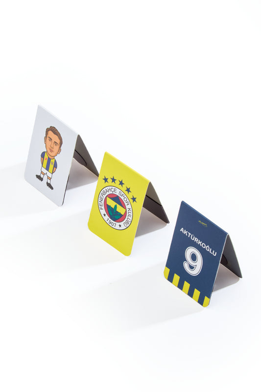Fenerbahçe Kerem Aktürkoğlu 3'lü Mıknatıslı Kitap Ayracı Seti