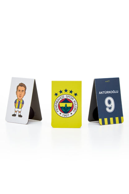 Fenerbahçe Kerem Aktürkoğlu 3'lü Mıknatıslı Kitap Ayracı Seti