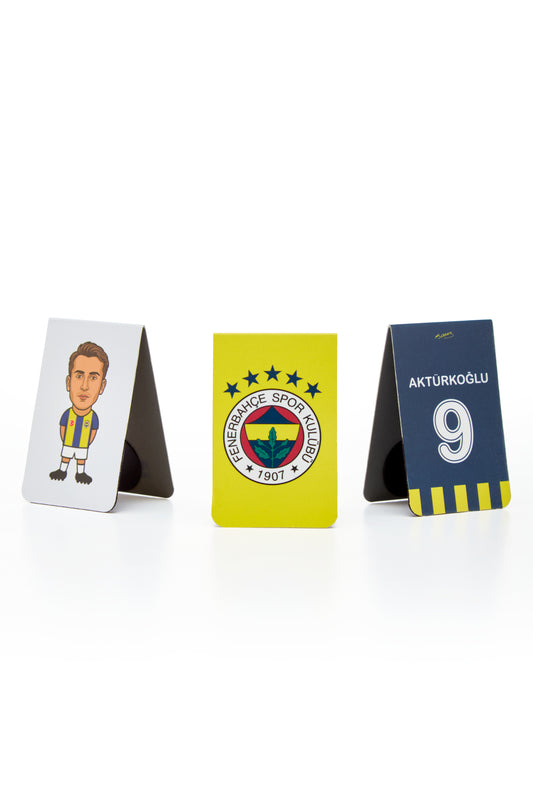 Fenerbahçe Kerem Aktürkoğlu 3'lü Mıknatıslı Kitap Ayracı Seti