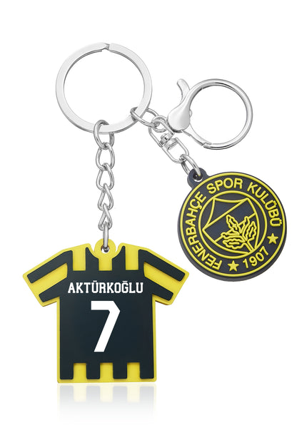 Fenerbahçe Kerem Aktürkoğlu Charm Arma Silikon Anahtarlık
