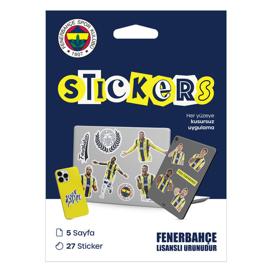 Fenerbahçe Lacivert Sticker Paketi