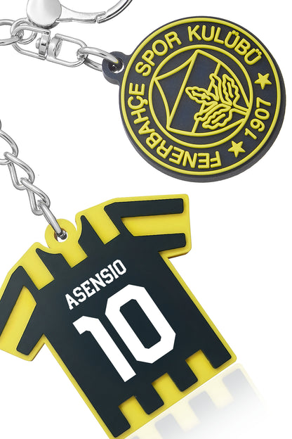 Marco Asensio 10 Forma Charm ve Fenerbahçe Arma