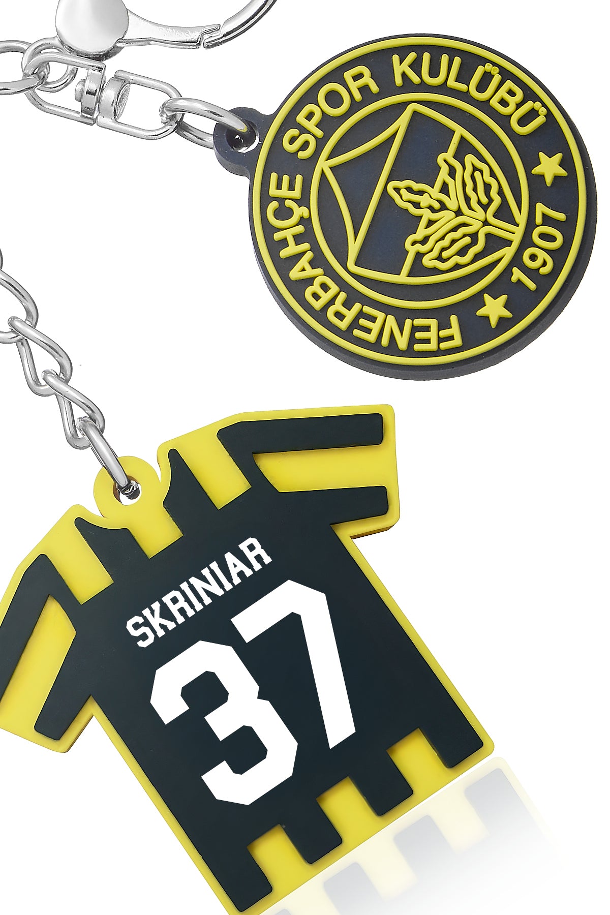 Milan Škriniar 37 Forma Charm ve Fenerbahçe Arma