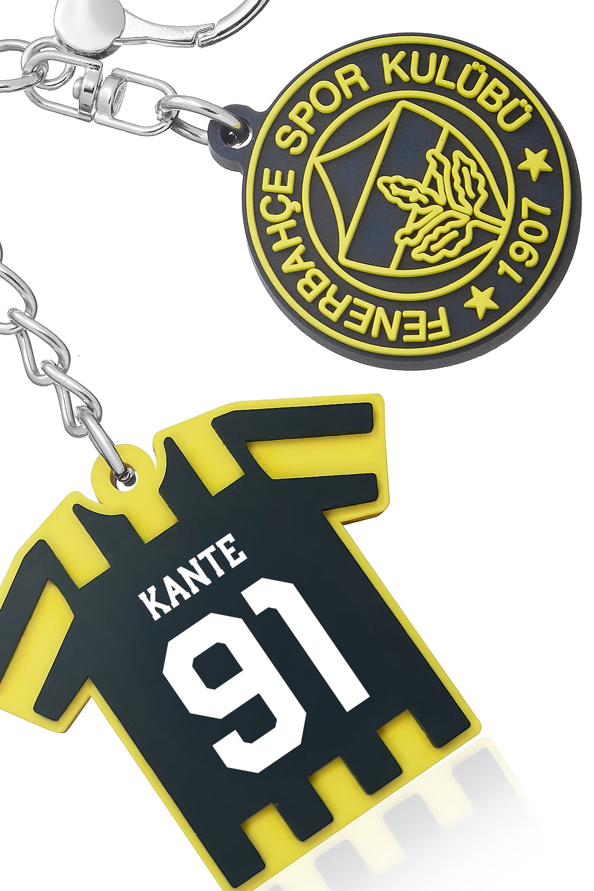 N'Golo Kanté 91 Forma Charm ve Fenerbahçe Arma