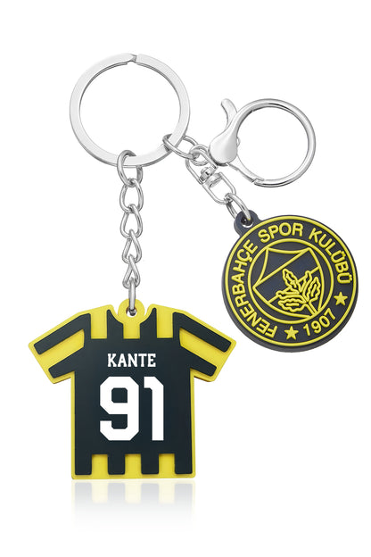 Fenerbahçe N'Golo Kanté Charm Arma Silikon Anahtarlık