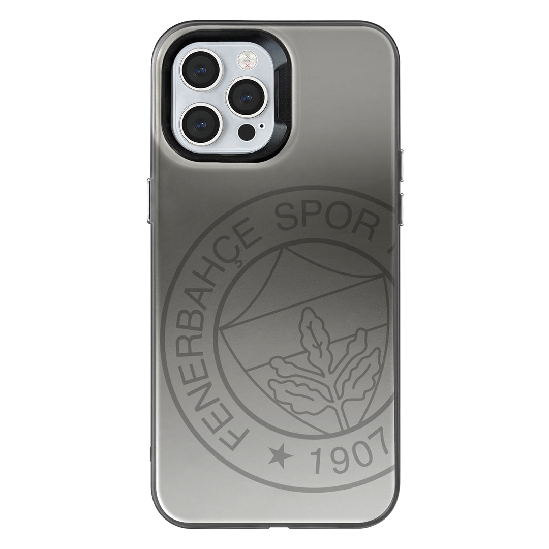 Fenerbahçe Premium Monochrome Büyük Logo iPhone 12 Pro Max Telefon Kılıfı