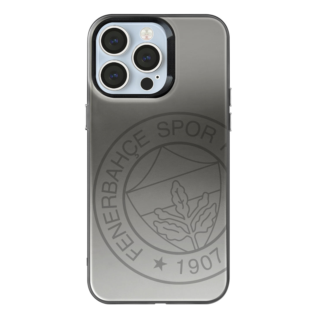 Fenerbahçe Premium Monochrome Büyük Logo iPhone 14 Pro Max Telefon Kılıfı