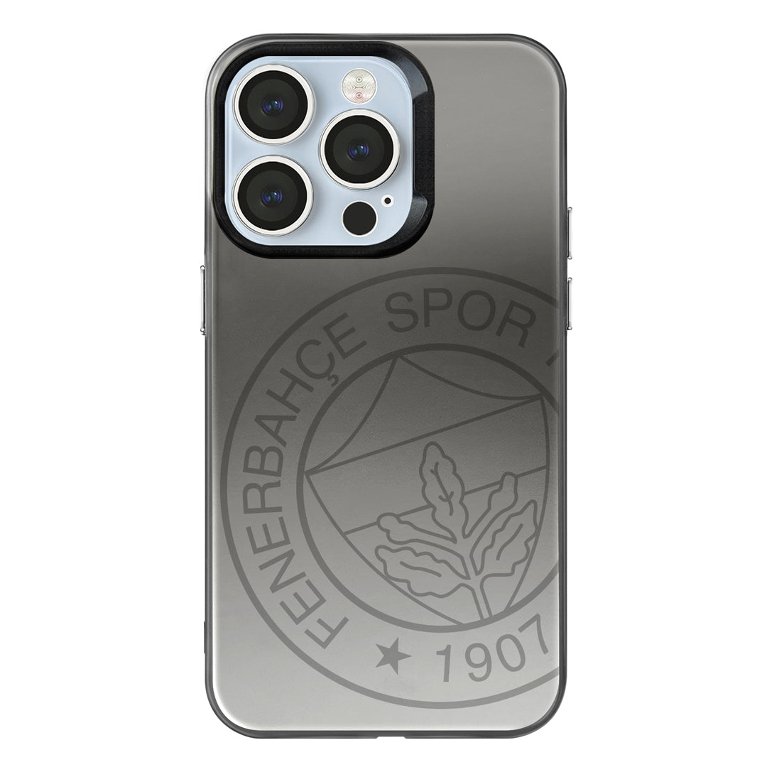 Fenerbahçe Premium Monochrome Büyük Logo iPhone 14 Pro Telefon Kılıfı