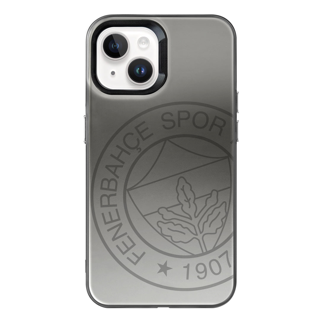 Fenerbahçe Premium Monochrome Büyük Logo iPhone 14 Telefon Kılıfı