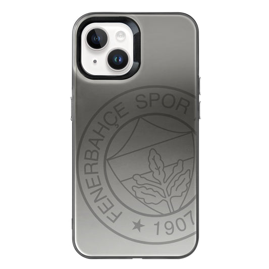 Fenerbahçe Premium Monochrome Büyük Logo iPhone 14 Telefon Kılıfı
