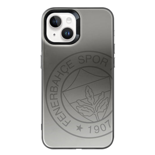 Fenerbahçe Premium Monochrome Büyük Logo iPhone 15 Telefon Kılıfı