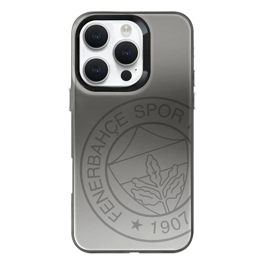 Fenerbahçe Premium Monochrome Büyük Logo iPhone 16 Pro Telefon Kılıfı