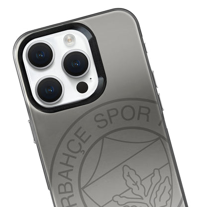 Fenerbahçe Premium Monochrome Büyük Logo iPhone 16 Pro Max Telefon Kılıfı
