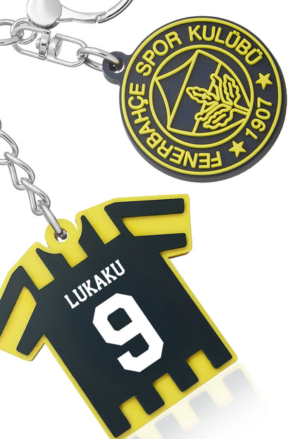 Romelu Lukaku 9 Forma Charm ve Fenerbahçe Arma