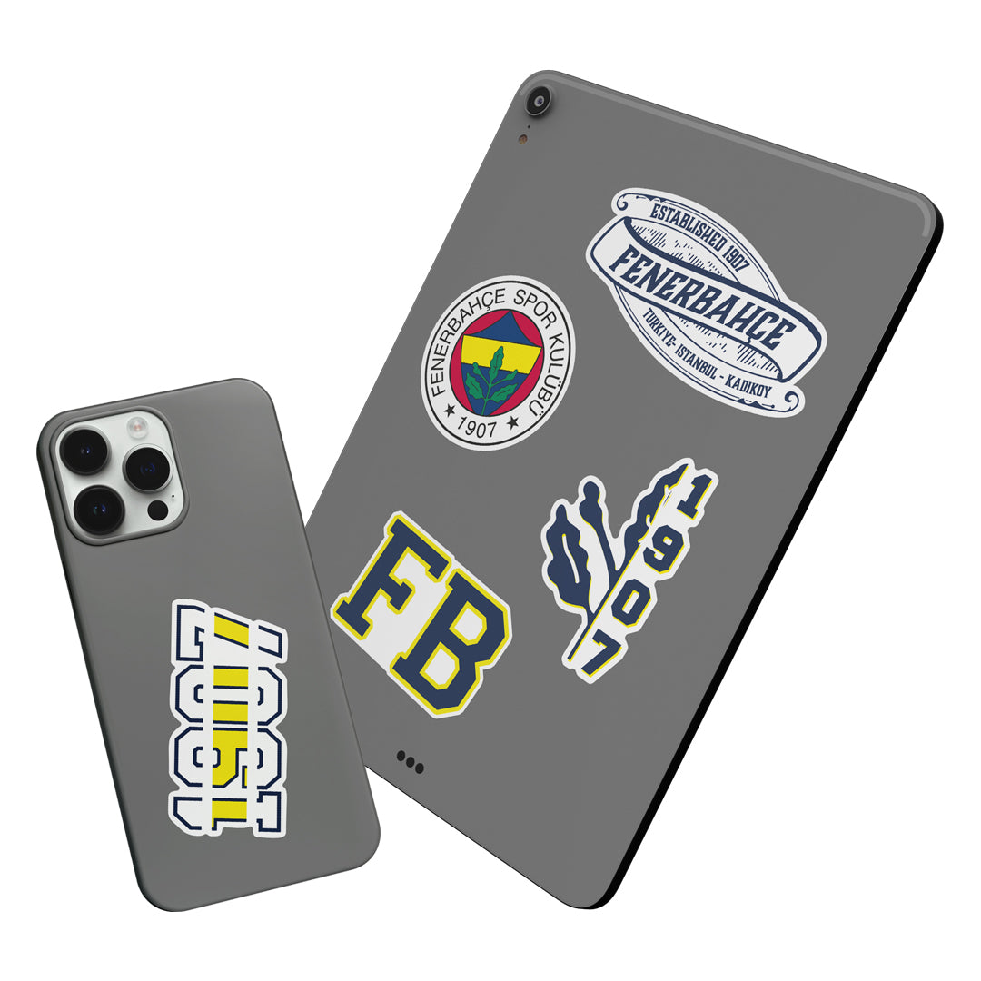 Fenerbahçe Sarı Sticker Paketi