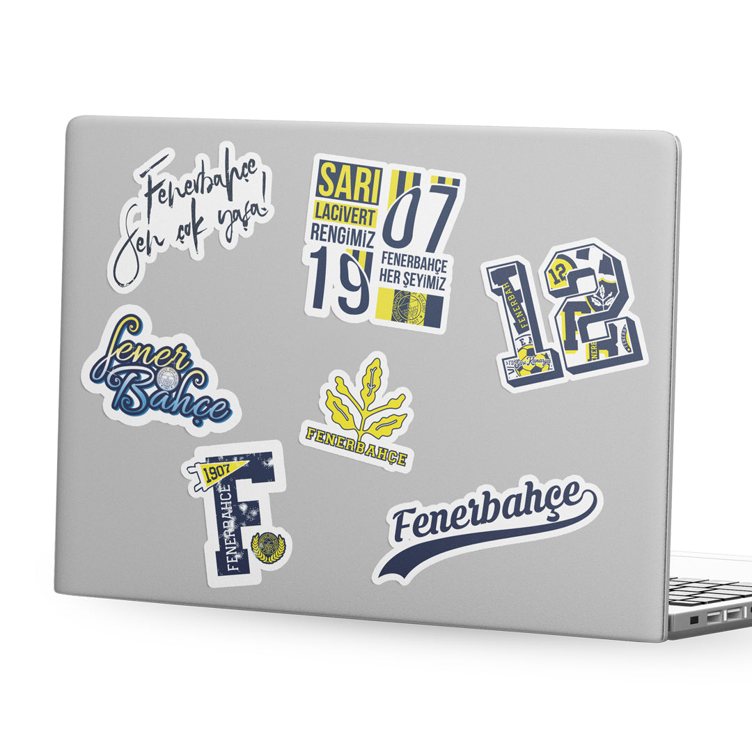 Fenerbahçe Sarı Sticker Paketi