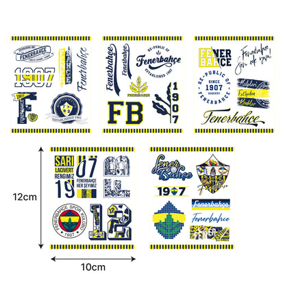 Fenerbahçe Sarı Sticker Paketi