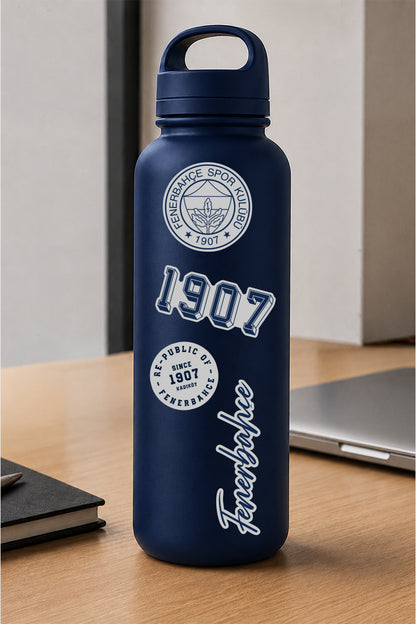 Fenerbahçe Sticker Seti Gri Lacivert - Lisanslı Orijinal