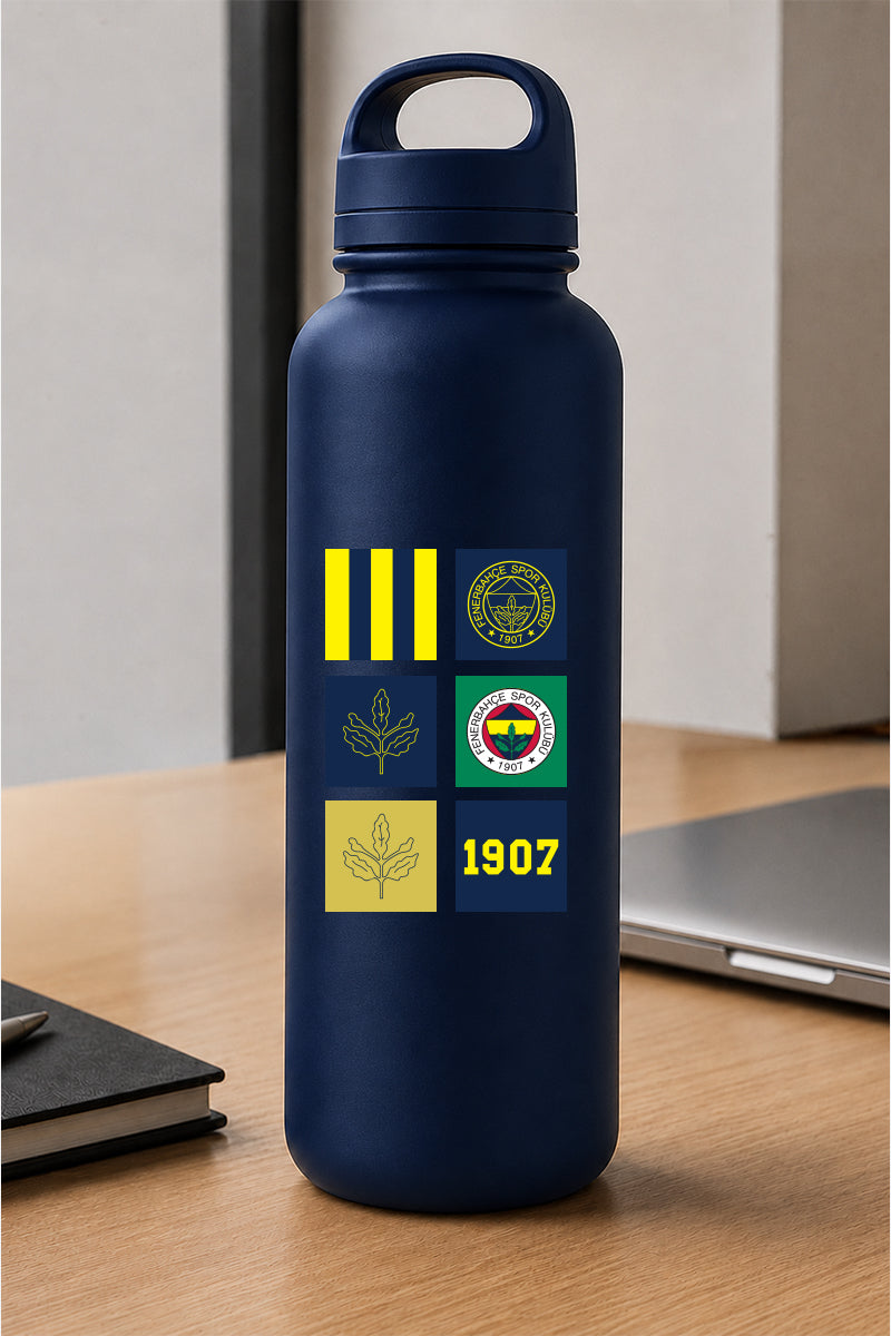 Fenerbahçe Sticker Seti İkonik - Lisanslı Orijinal